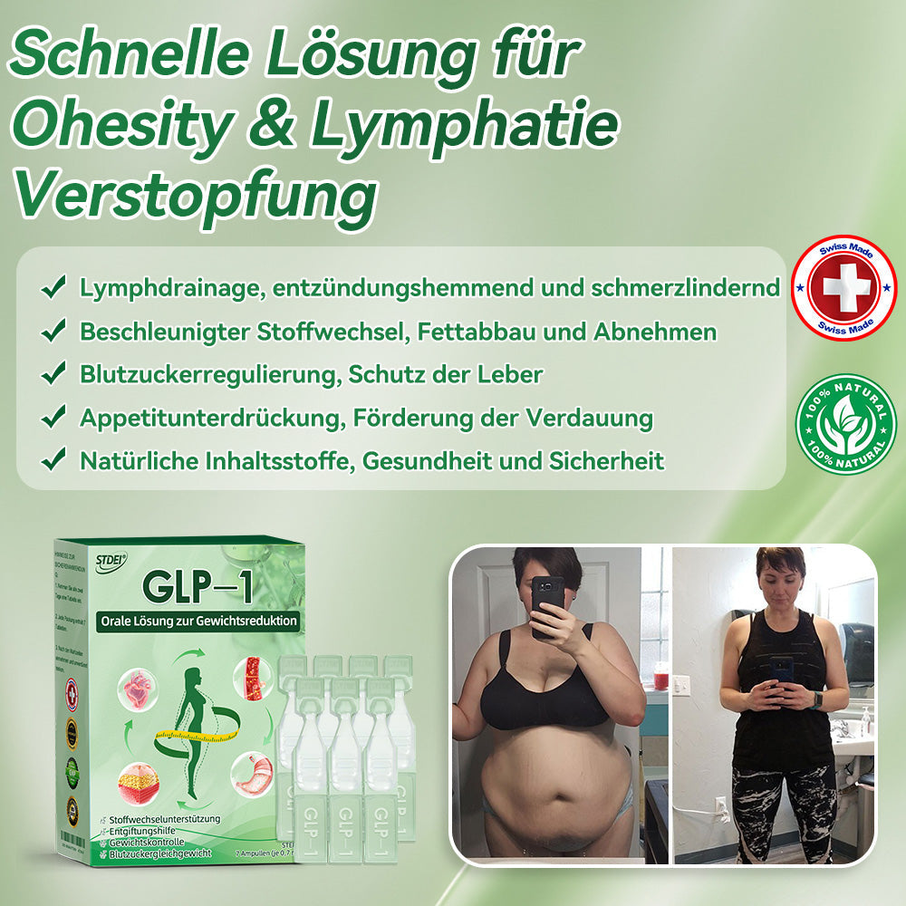 Zertifiziert durch das Swissmedic 🇨🇭 𝑆𝑇𝐷𝐸𝐼®  𝐺𝐿𝑃-1  𝑂𝑟𝑎𝑙𝑒 𝐿ö𝑠𝑢𝑛𝑔 𝑧𝑢𝑟 𝐺𝑒𝑤𝑖𝑐ℎ𝑡𝑠𝑟𝑒𝑑𝑢𝑘𝑡𝑖𝑜𝑛 👀 Geeignet bei Fettleibigkeit, Herz-Kreislauf-Gesundheit, Diabetes, Schlafapnoe, Gelenkproblemen und mehr👨‍🔬