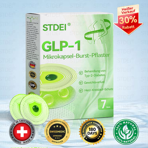 【𝐿𝑒𝑡𝑧𝑡𝑒𝑟 𝑇𝑎𝑔: 30 % 𝑅𝑎𝑏𝑎𝑡𝑡!🎁】𝑆𝑇𝐷𝐸𝐼® GLP-1 Mikrokapsel-Burst-Pflaster (𝐾𝑒𝑖𝑛𝑒 𝑆𝑐ℎ𝑚𝑒𝑟𝑧𝑒𝑛, 24/7 𝑊𝑖𝑟𝑘𝑢𝑛𝑔 – 𝑣𝑒𝑟𝑙𝑖𝑒𝑟𝑒 𝑠𝑐ℎ𝑛𝑒𝑙𝑙 9 𝑘𝑔, 𝑠𝑡𝑟𝑎𝑓𝑓𝑡 𝑙𝑜𝑠𝑒 𝐻𝑎𝑢𝑡, 90 % 𝑤𝑒𝑛𝑖𝑔𝑒𝑟 𝑍𝑢𝑐𝑘𝑒𝑟𝑣𝑒𝑟𝑙𝑎𝑛𝑔𝑒𝑛)💓
