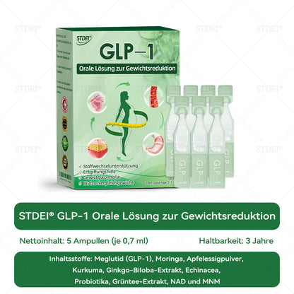 Zertifiziert durch das Swissmedic 🇨🇭 𝑆𝑇𝐷𝐸𝐼®  𝐺𝐿𝑃-1  𝑂𝑟𝑎𝑙𝑒 𝐿ö𝑠𝑢𝑛𝑔 𝑧𝑢𝑟 𝐺𝑒𝑤𝑖𝑐ℎ𝑡𝑠𝑟𝑒𝑑𝑢𝑘𝑡𝑖𝑜𝑛 👀 Geeignet bei Fettleibigkeit, Herz-Kreislauf-Gesundheit, Diabetes, Schlafapnoe, Gelenkproblemen und mehr👨‍🔬