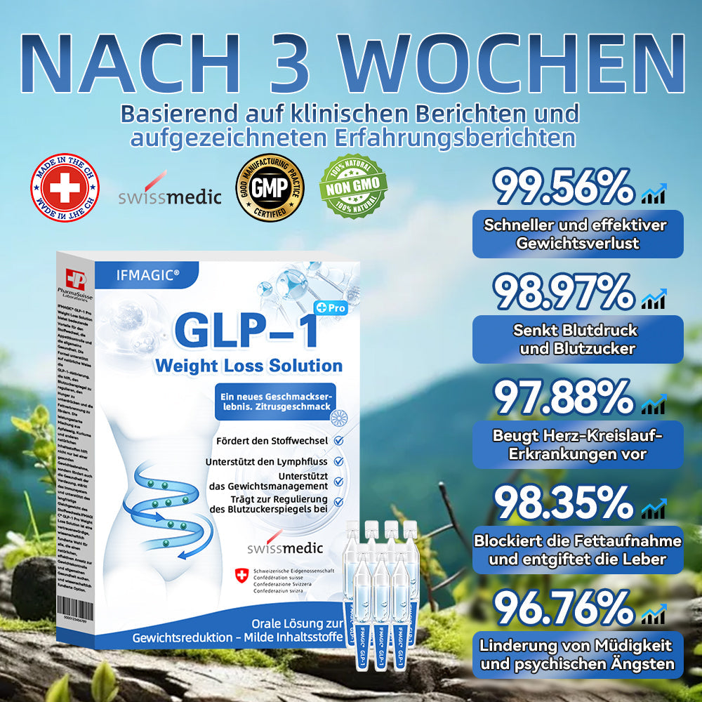 IFMAGIC® GLP-1 Pro Schlankheits-Trinklösung 👀7 Tage sichtbare Wirkung, keine Nebenwirkungen, geeignet für alle Altersgruppen⏰