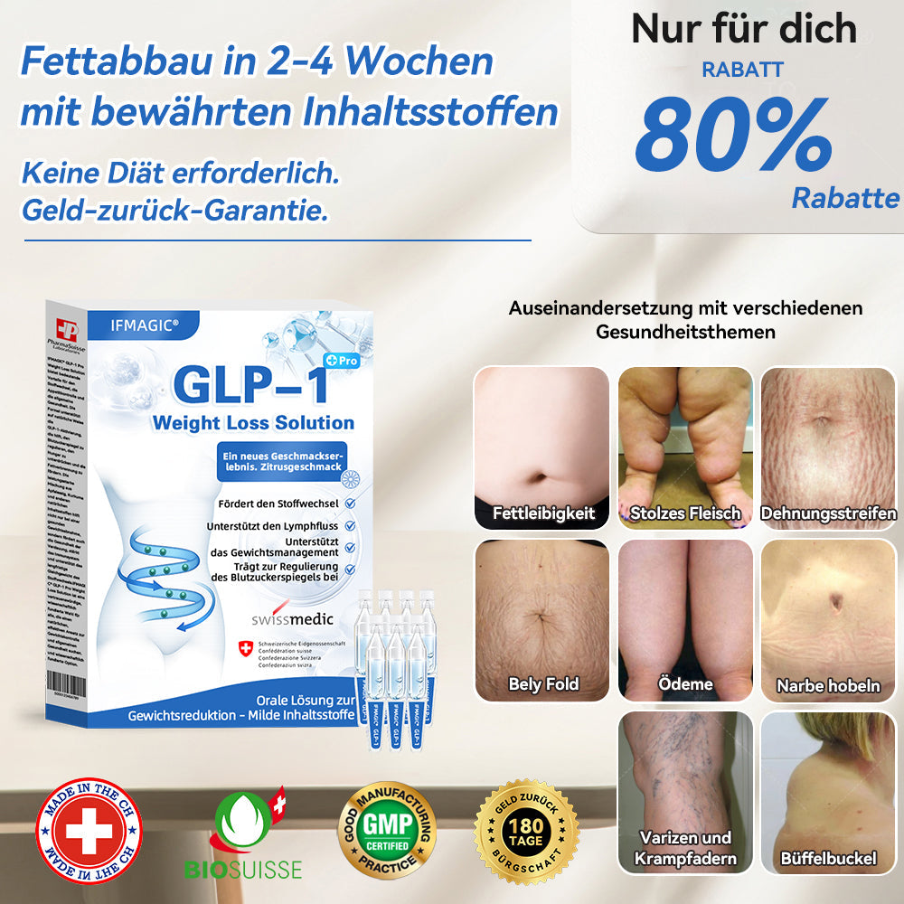 IFMAGIC® GLP-1 Pro Schlankheits-Trinklösung 👀7 Tage sichtbare Wirkung, keine Nebenwirkungen, geeignet für alle Altersgruppen⏰