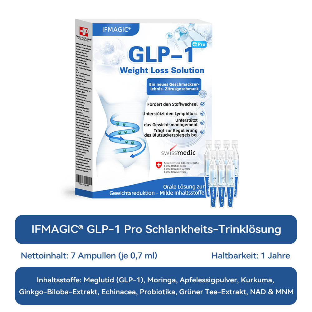 IFMAGIC® GLP-1 Pro Schlankheits-Trinklösung 👀7 Tage sichtbare Wirkung, keine Nebenwirkungen, geeignet für alle Altersgruppen⏰
