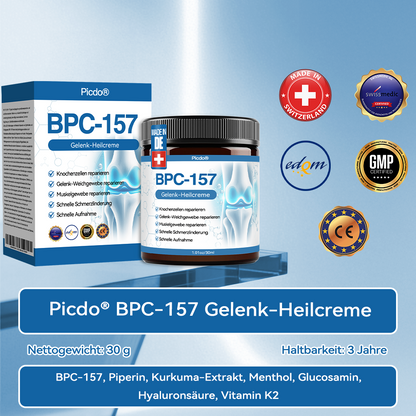 𝖯𝗂𝖼𝗱𝗼® BPC-157 Gelenk-Heilcreme💪Behandelt Arthritis, Neuropathie, Rheuma, Sportverletzungen und mehr👩‍⚕️