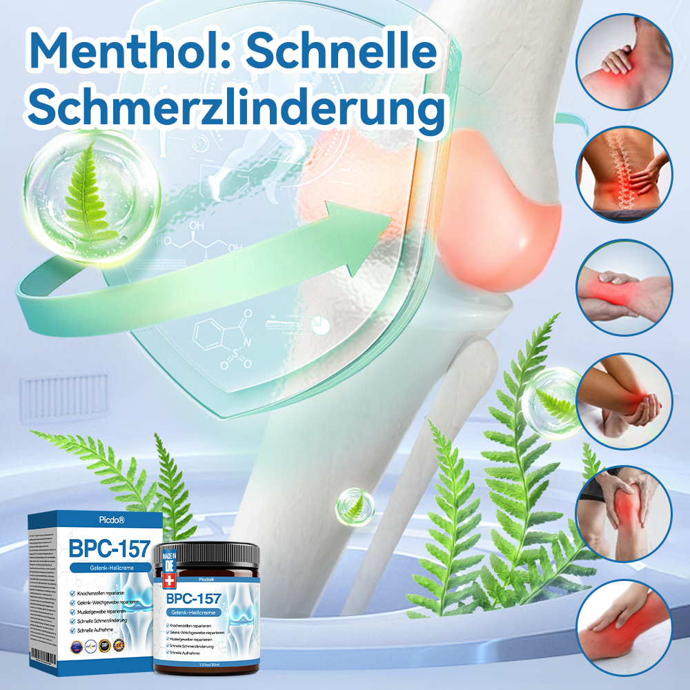 𝖯𝗂𝖼𝗱𝗼® BPC-157 Gelenk-Heilcreme💪Behandelt Arthritis, Neuropathie, Rheuma, Sportverletzungen und mehr👩‍⚕️