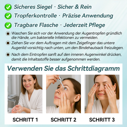 Spzv® OPTIFUSION NANOAUGENTROPFENSERUM🌸 Nanotechnologie stellt klares Sehen wieder her,  ohne Brille, ohne Operation